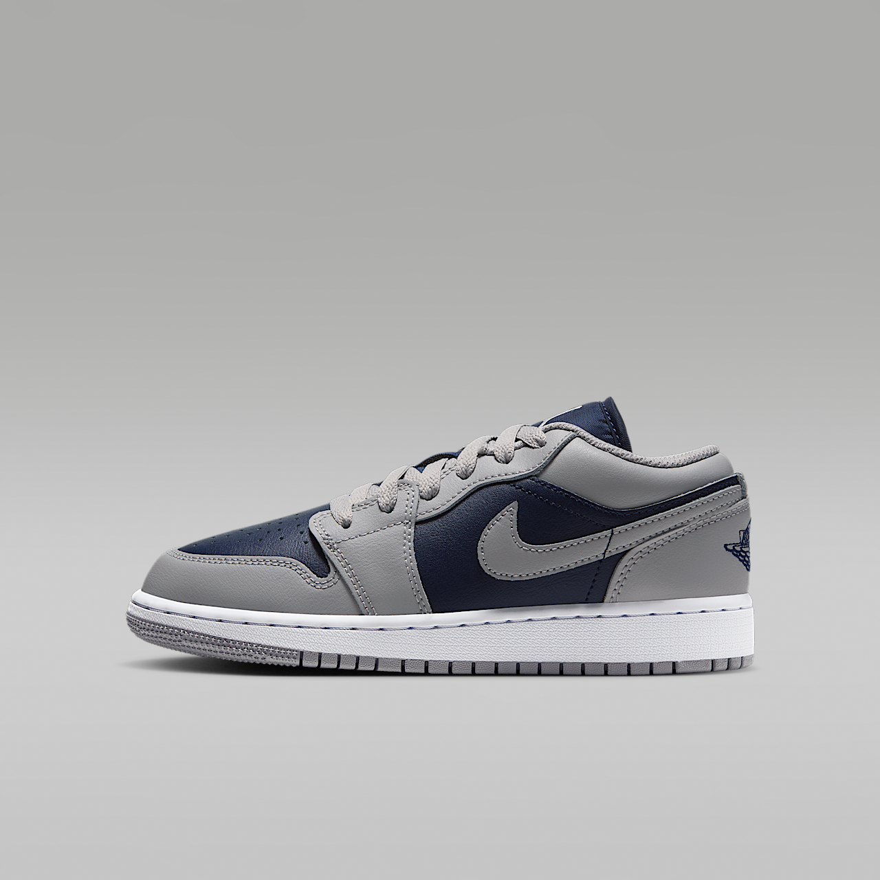 Nike Air Jordan 1 Low sneaker Tech Grey/Wit/College Navy
