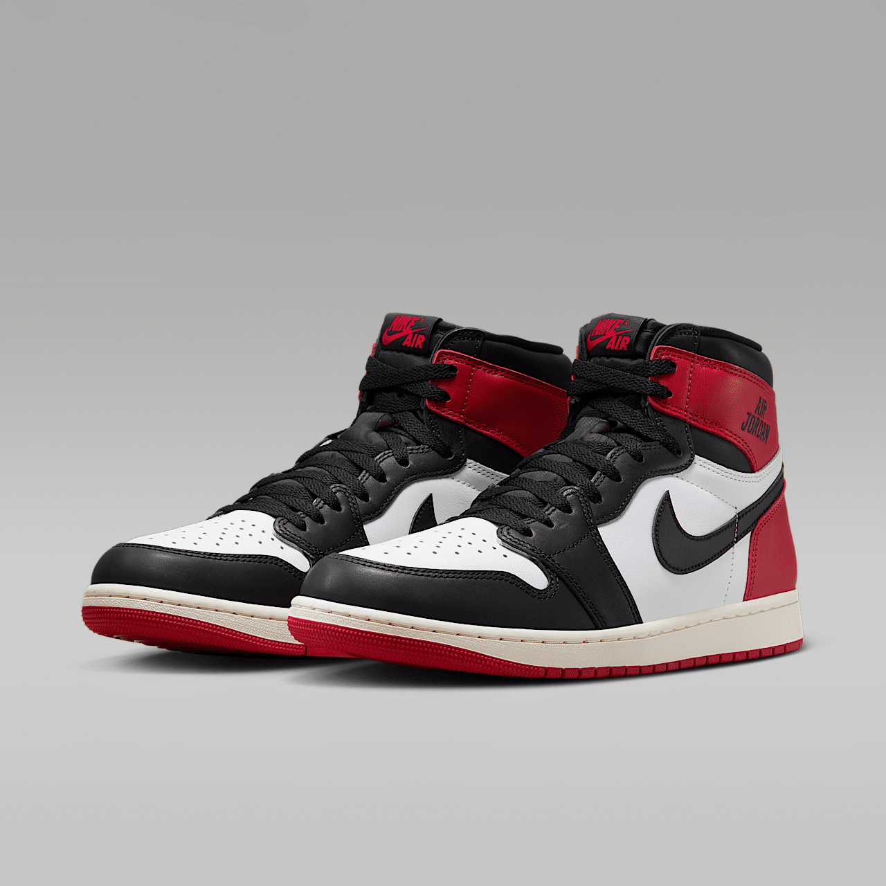 Nike Air Jordan 1 sneaker Wit/Varsity Red/Sail/Zwart