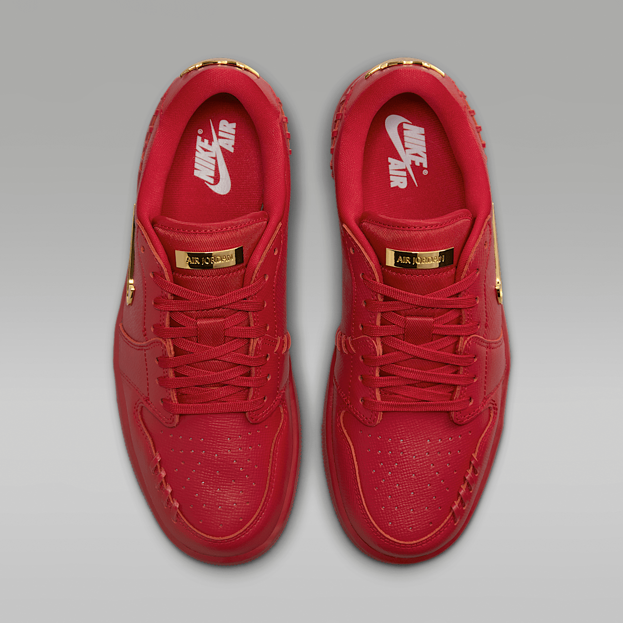 Nike Air Jordan 1 Low sneaker Gym Red/Metallic Gold