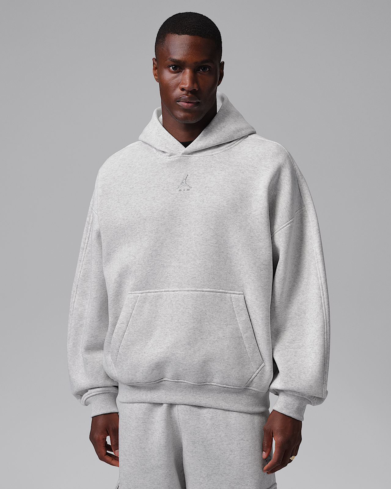 Мужское худи Jordan Brooklyn Oversized Fleece Pullover Hoodie