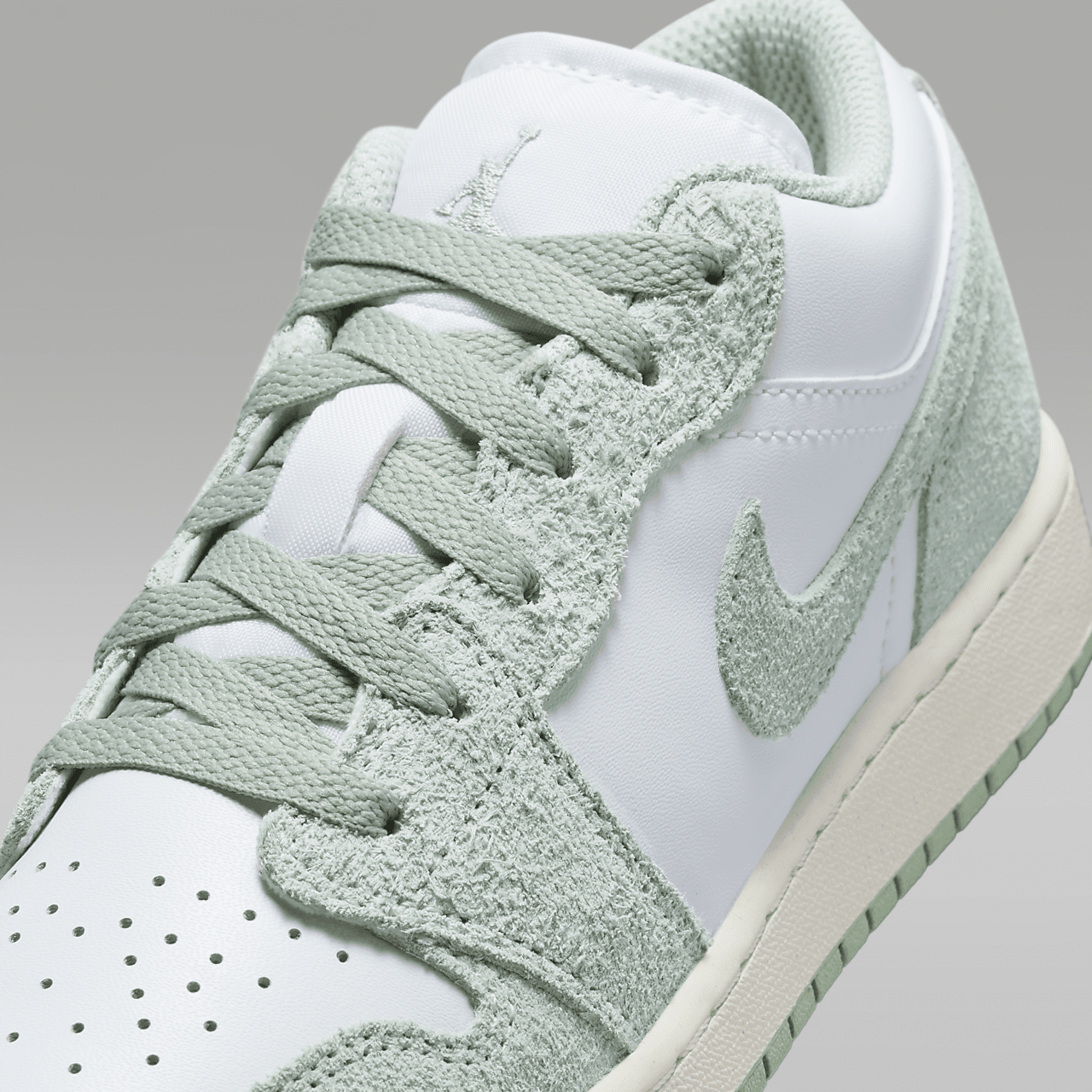 Nike Air Jordan 1 Low sneaker Wit/Sail/Seafoam