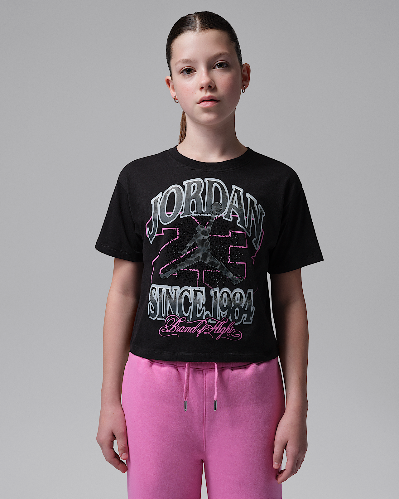 Детская футболка Jordan Big Kids' Fierce and Fearless