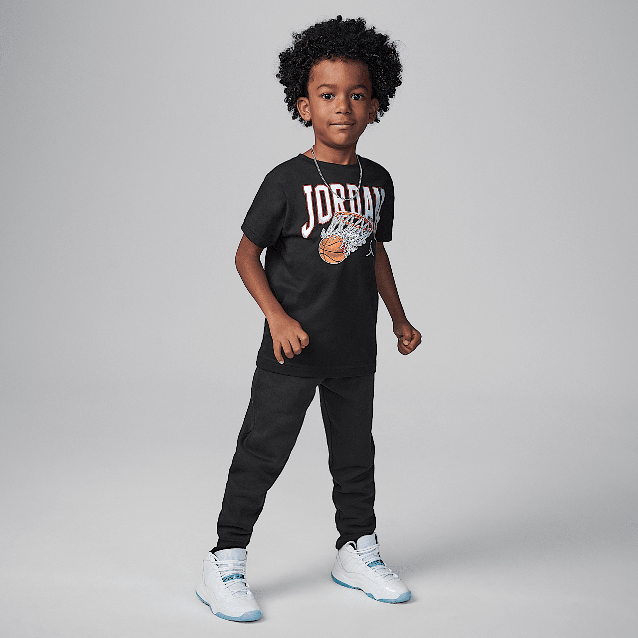 Nike Air Jordan 1 sneaker Wit/Zwart/Legend Blue