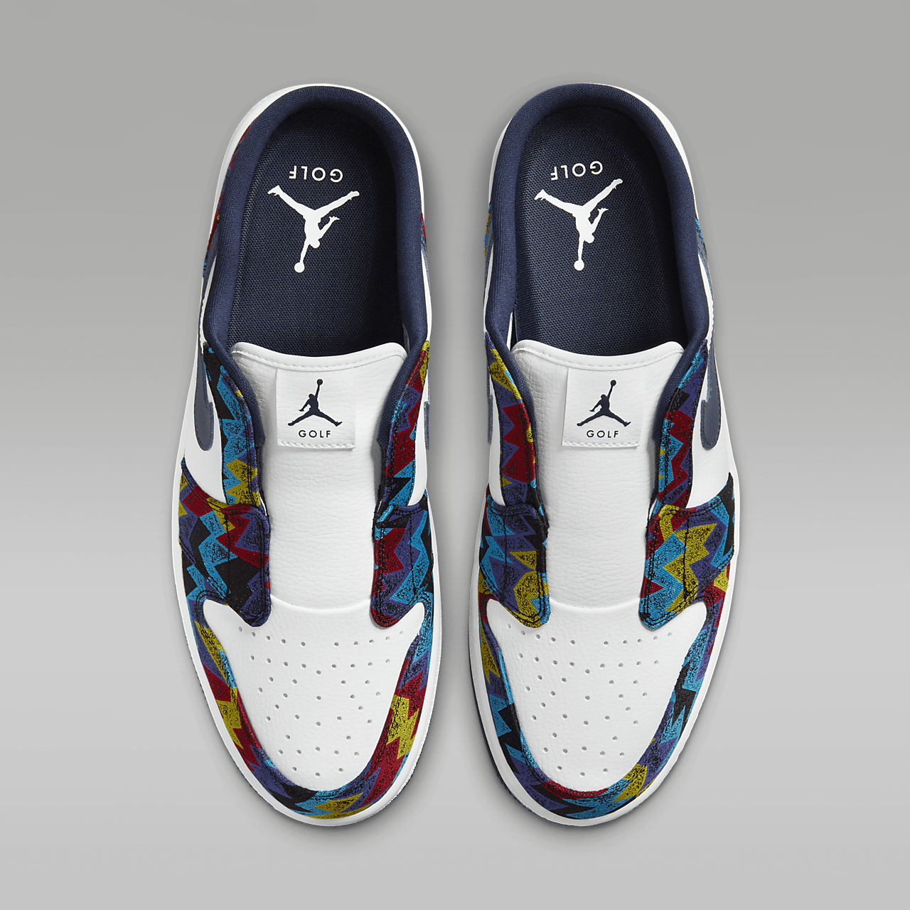 Nike Air Jordan sneaker Wit/Speed Yellow/University Red/Obsidian