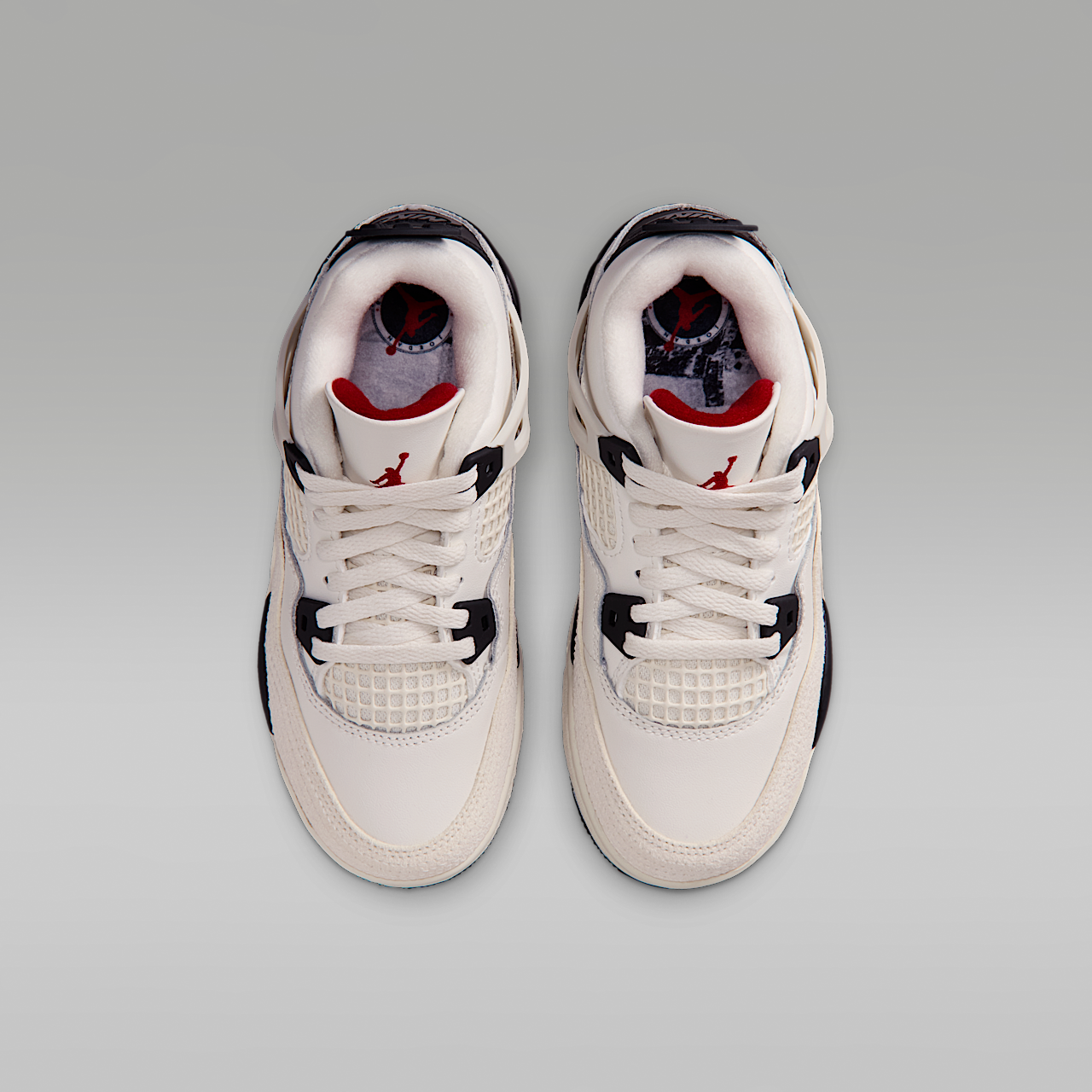 Nike  sneaker Sail/University Red/Zwart