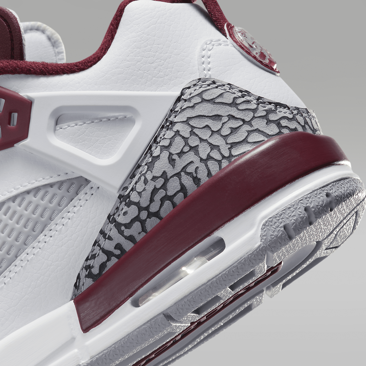 Nike Jordan Spizike Low sneaker Wit/Wolf Grey/Anthracite/Team Red