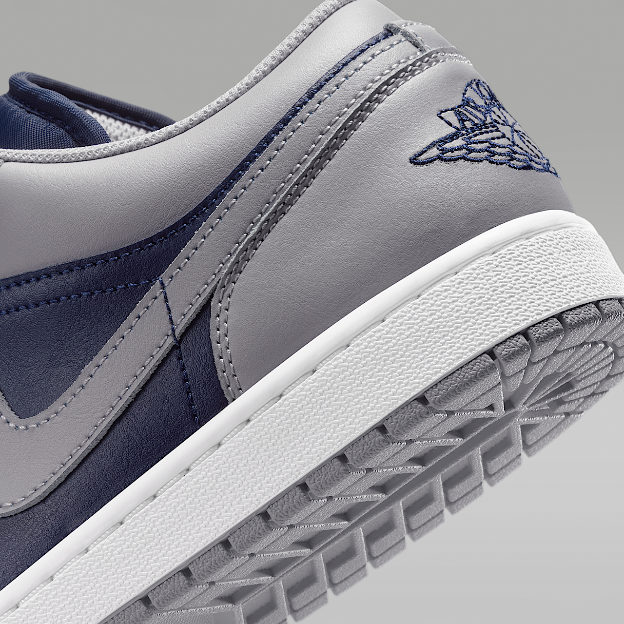 Nike Air Jordan 1 Low sneaker Tech Grey/Wit/College Navy