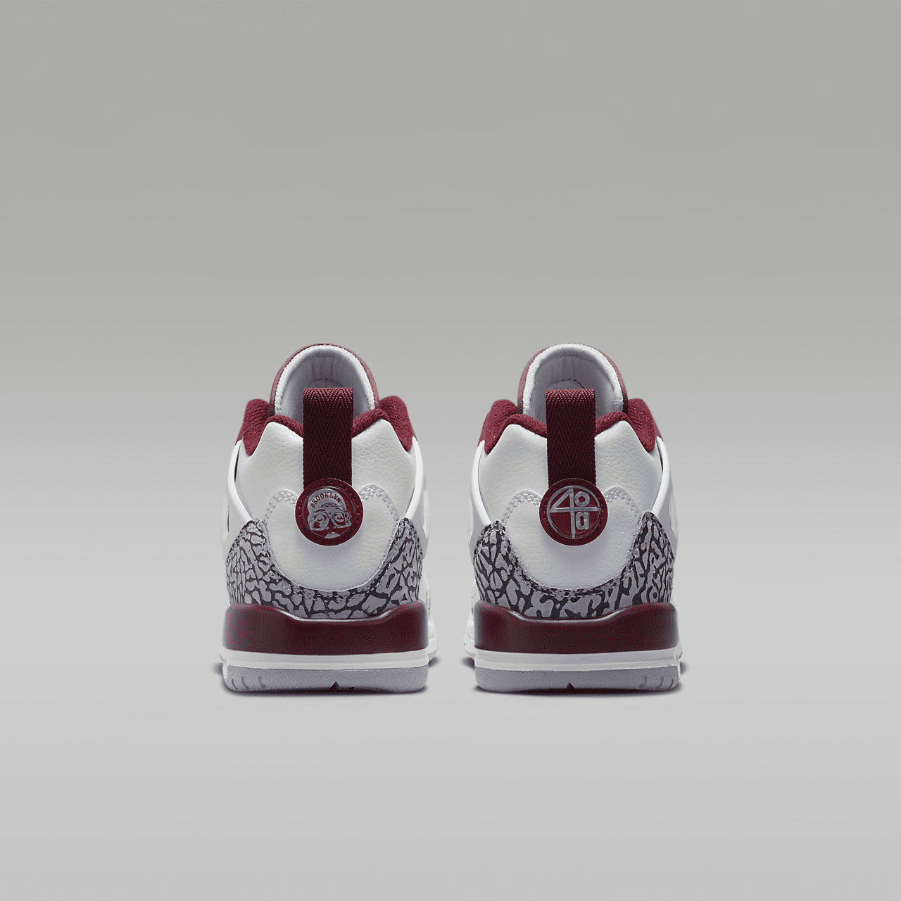 Nike Jordan Spizike Low sneaker Wit/Wolf Grey/Anthracite/Team Red