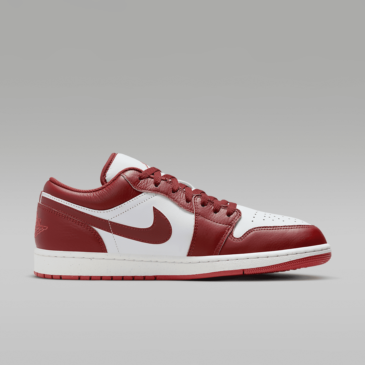 Nike Air Jordan 1 Low sneaker Wit/Lobster/Sail/Dune Red