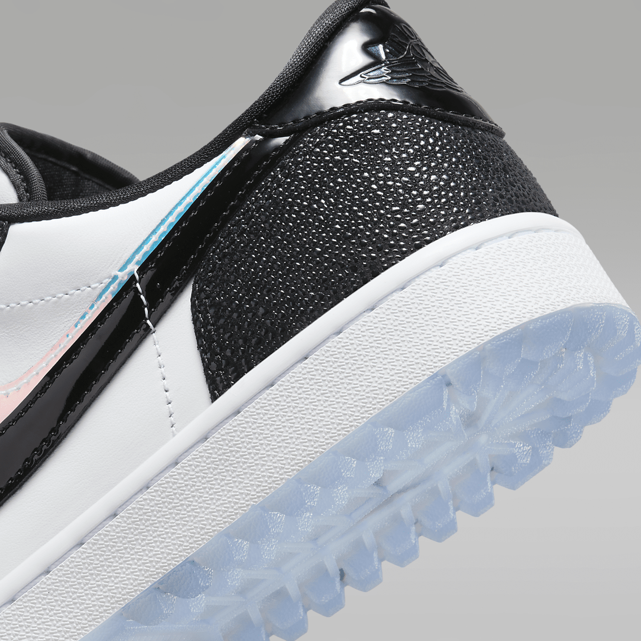 Nike Air Jordan 1 Low sneaker Wit/Zwart