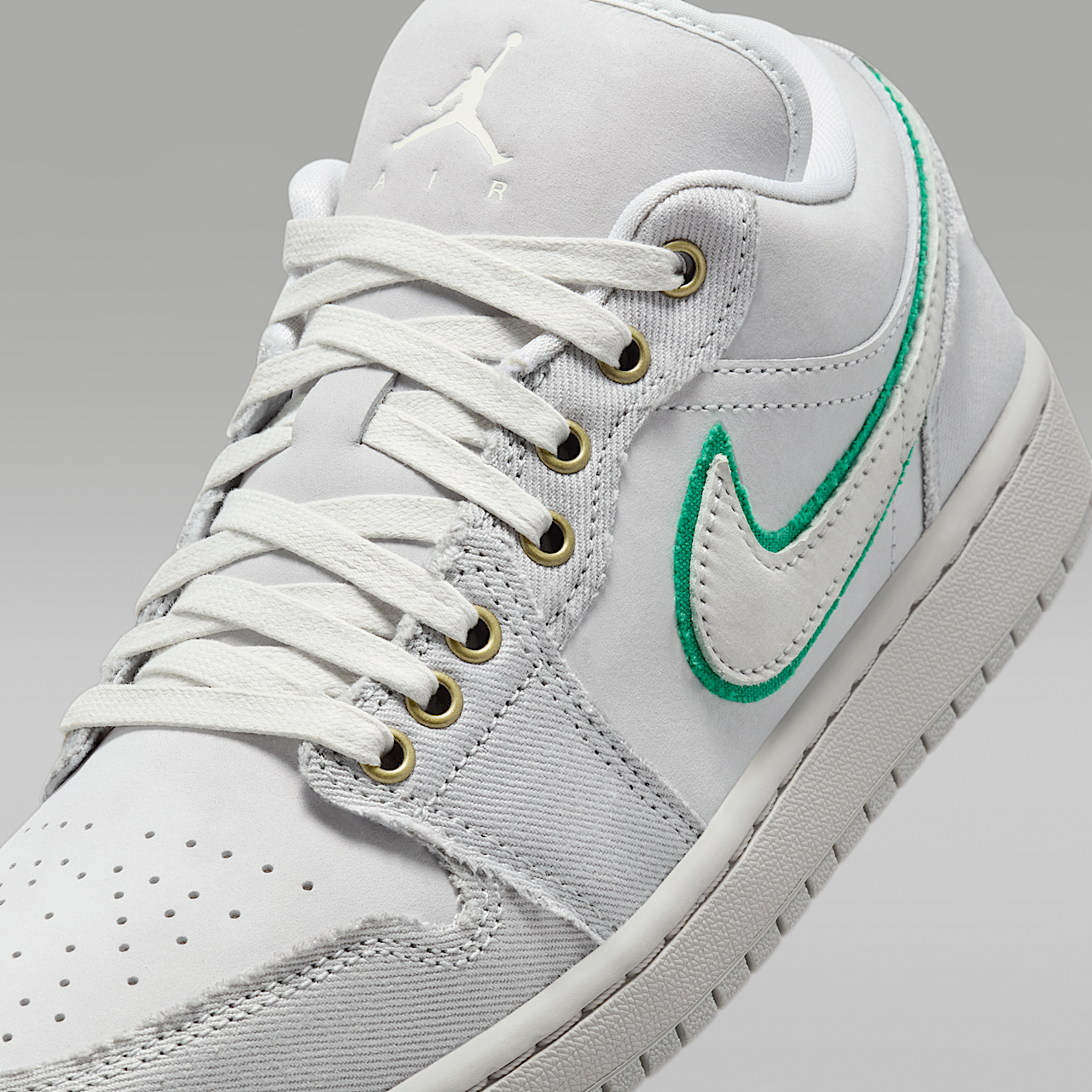 Nike Air Jordan sneaker Light Smoke Grey/Pure Platinum/Light Smoke Grey/Summit White