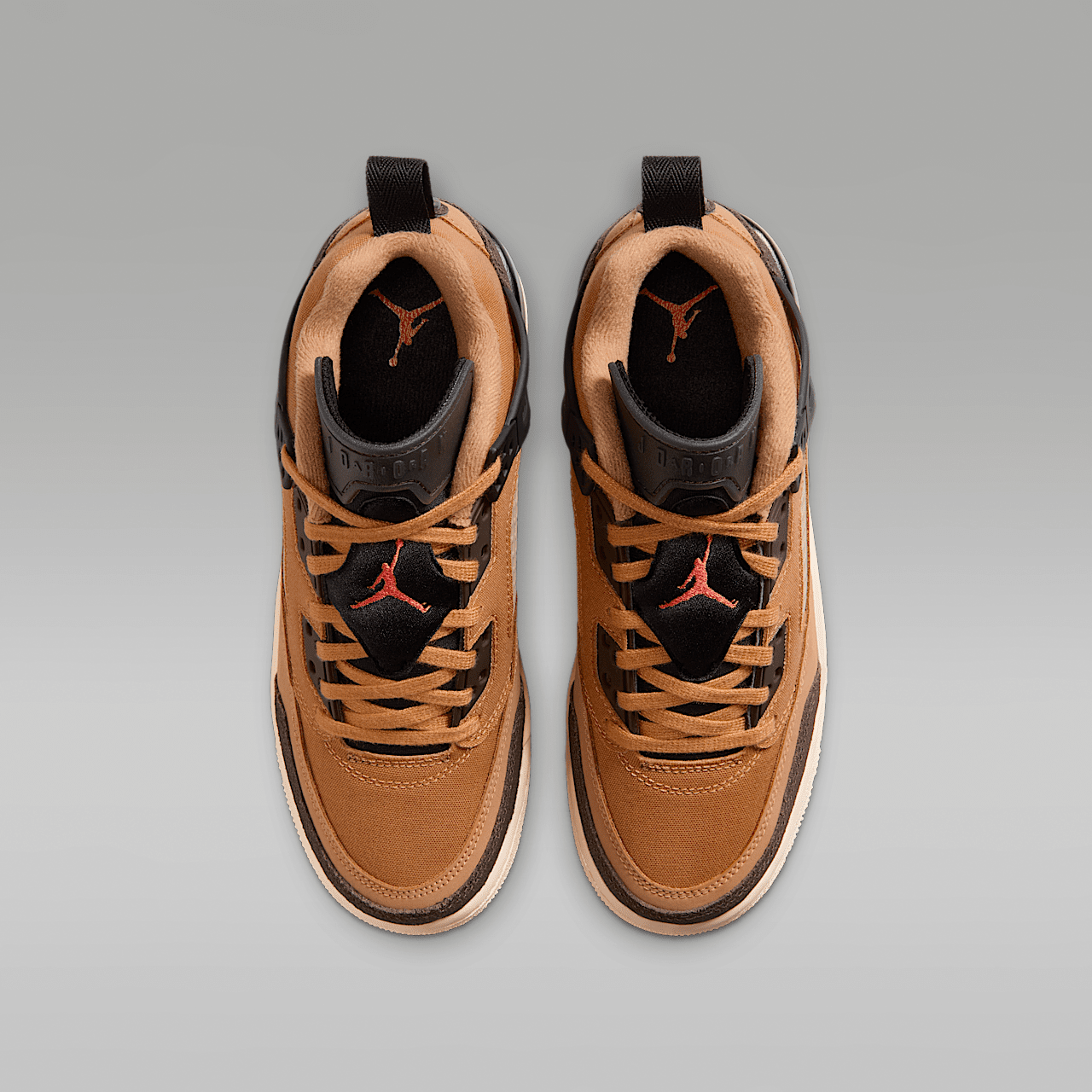 Nike Jordan Spizike Low sneaker Flax/Zwart/Sanddrift/Baroque Brown