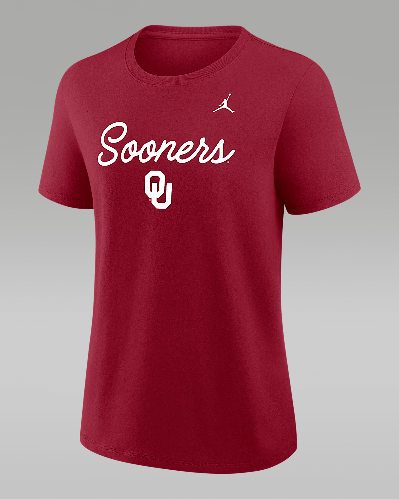 Женская футболка Oklahoma Script Mantra Logo Jordan Brand College