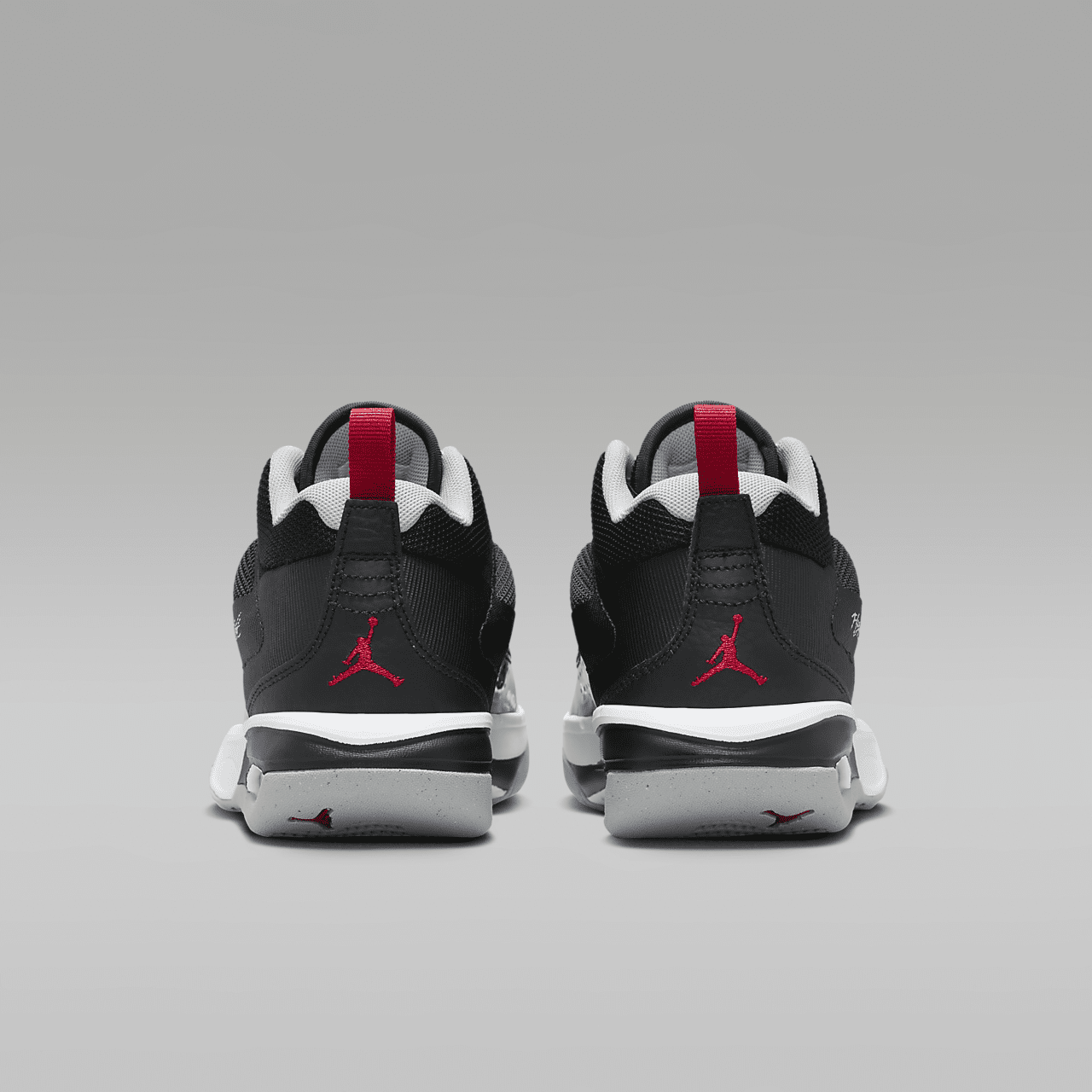 Nike  sneaker Zwart/Wit/Wolf Grey/Varsity Red