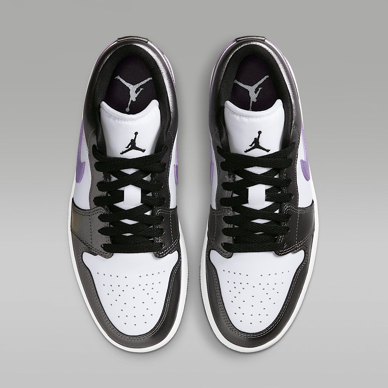 Nike Air Jordan sneaker Wit/Zwart/Grape Ice