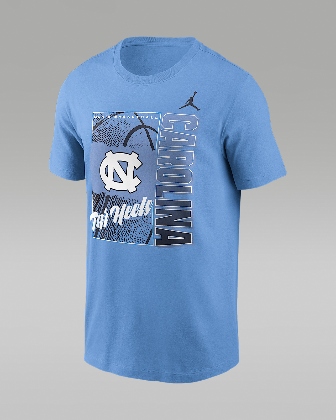 Мужская футболка North Carolina Basketball Refresh Jordan College для баскетбола