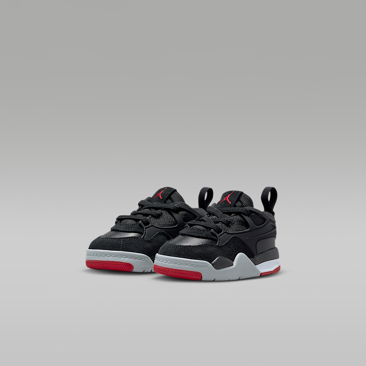 Nike  sneaker Zwart/Wolf Grey/Wit/Varsity Red