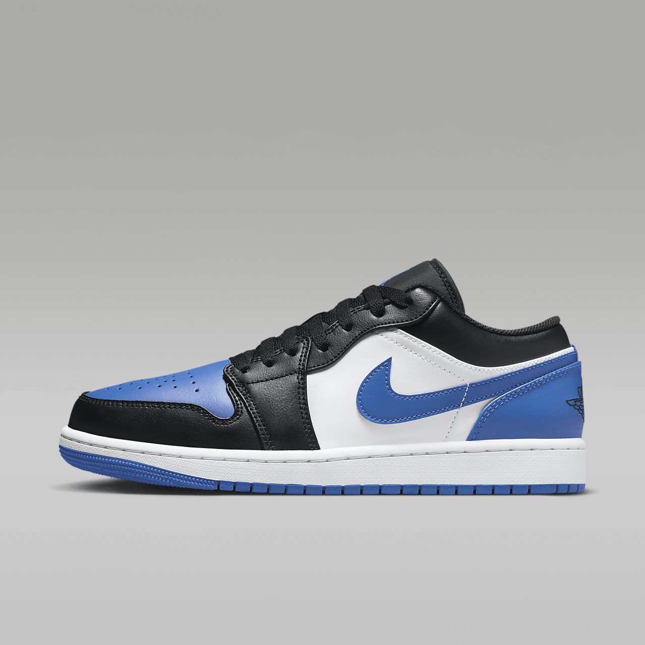 Nike Air Jordan 1 Low sneaker Wit/Zwart/Wit/Royal Blue