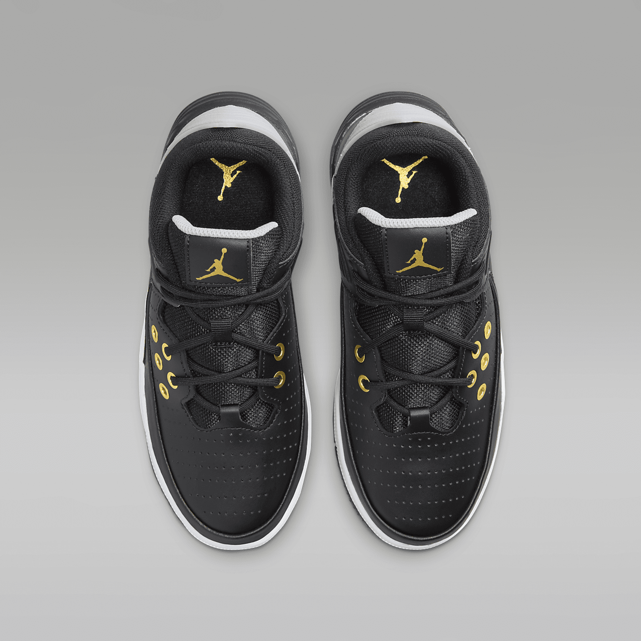 Nike  sneaker Zwart/Wit/Wolf Grey/Metallic Gold
