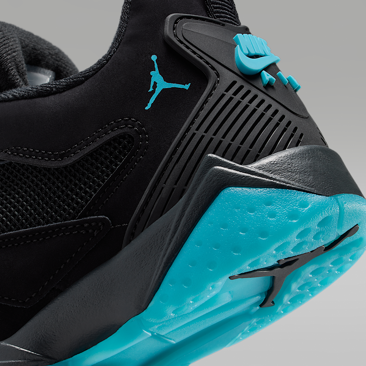 Nike Air Jordan sneaker Zwart/Anthracite/Gamma Blue