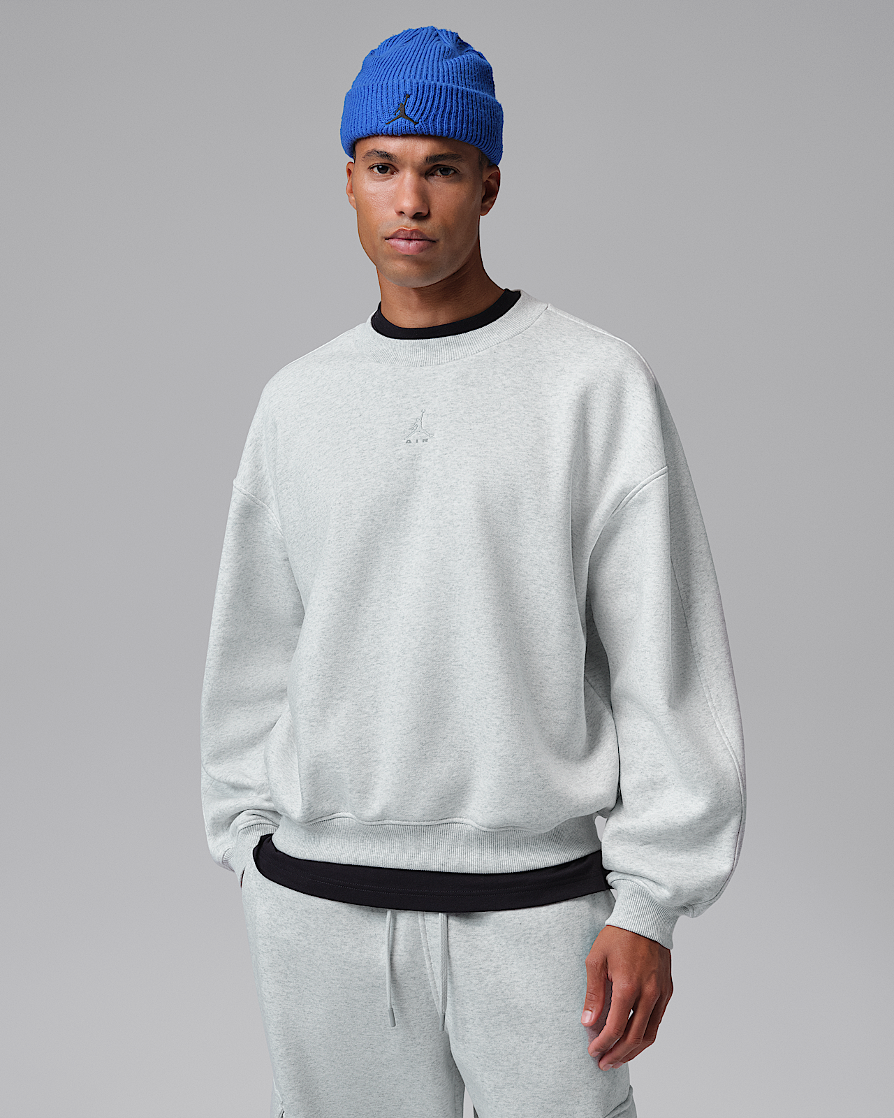 Мужской свитшот Jordan Brooklyn Oversized Fleece Crew-Neck