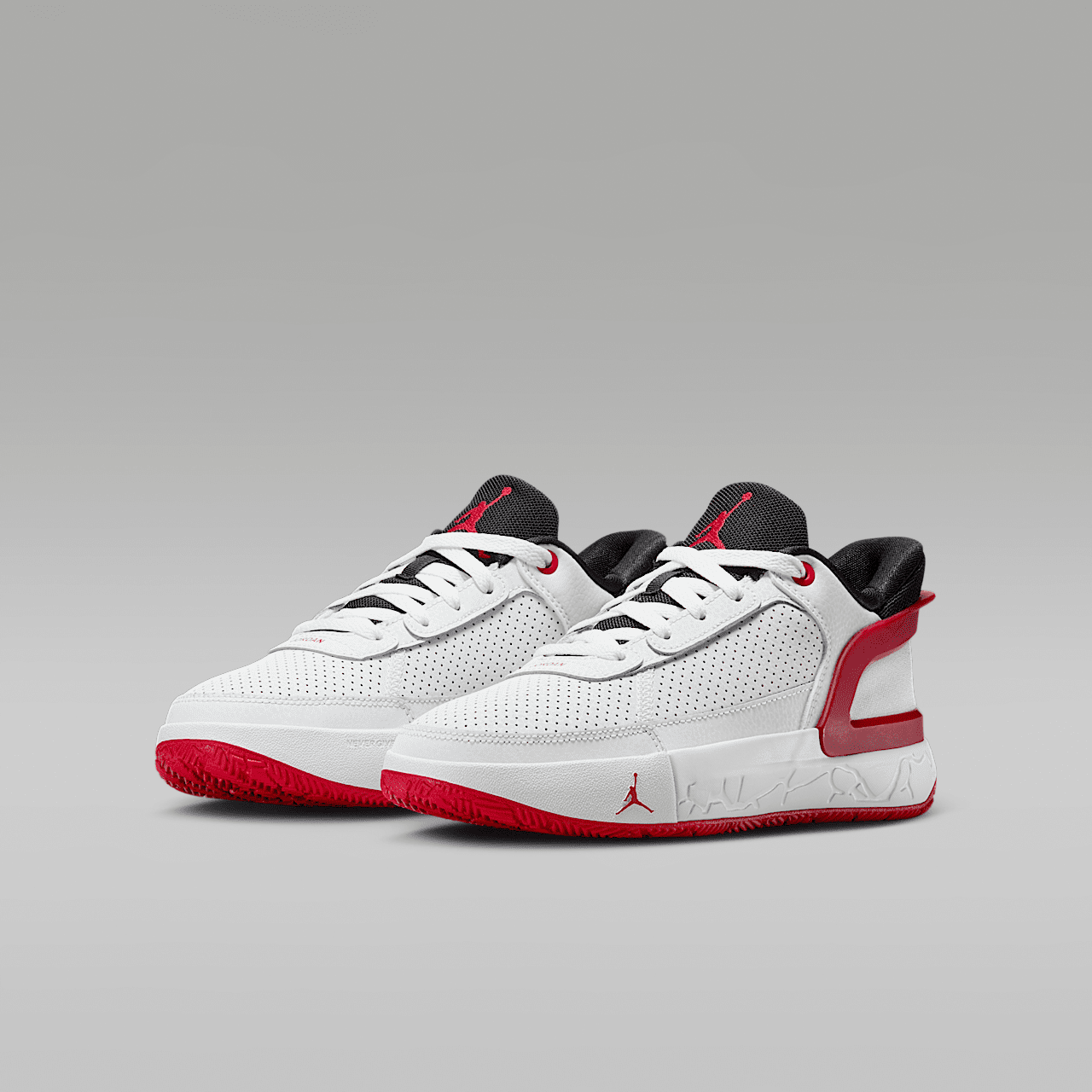 Nike  sneaker Wit/Zwart/Wolf Grey/University Red