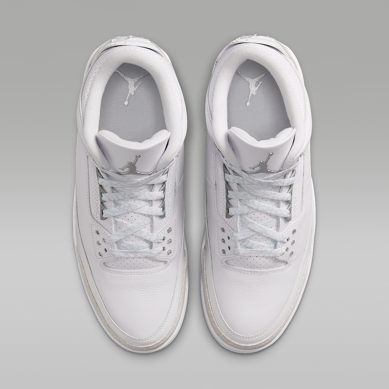 Nike Air Jordan sneaker Wit/Wit/Metallic Silver