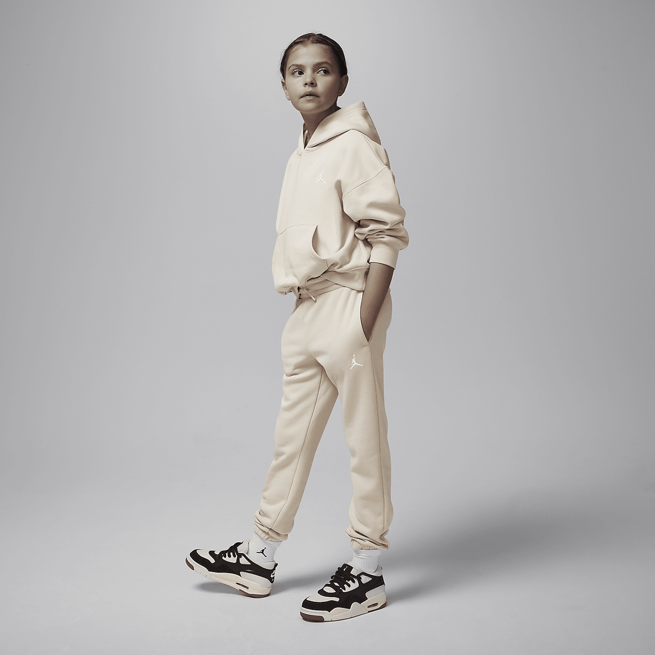 Nike Air Jordan 4 sneaker Sail/Wit/Coconut Milk/Zwart