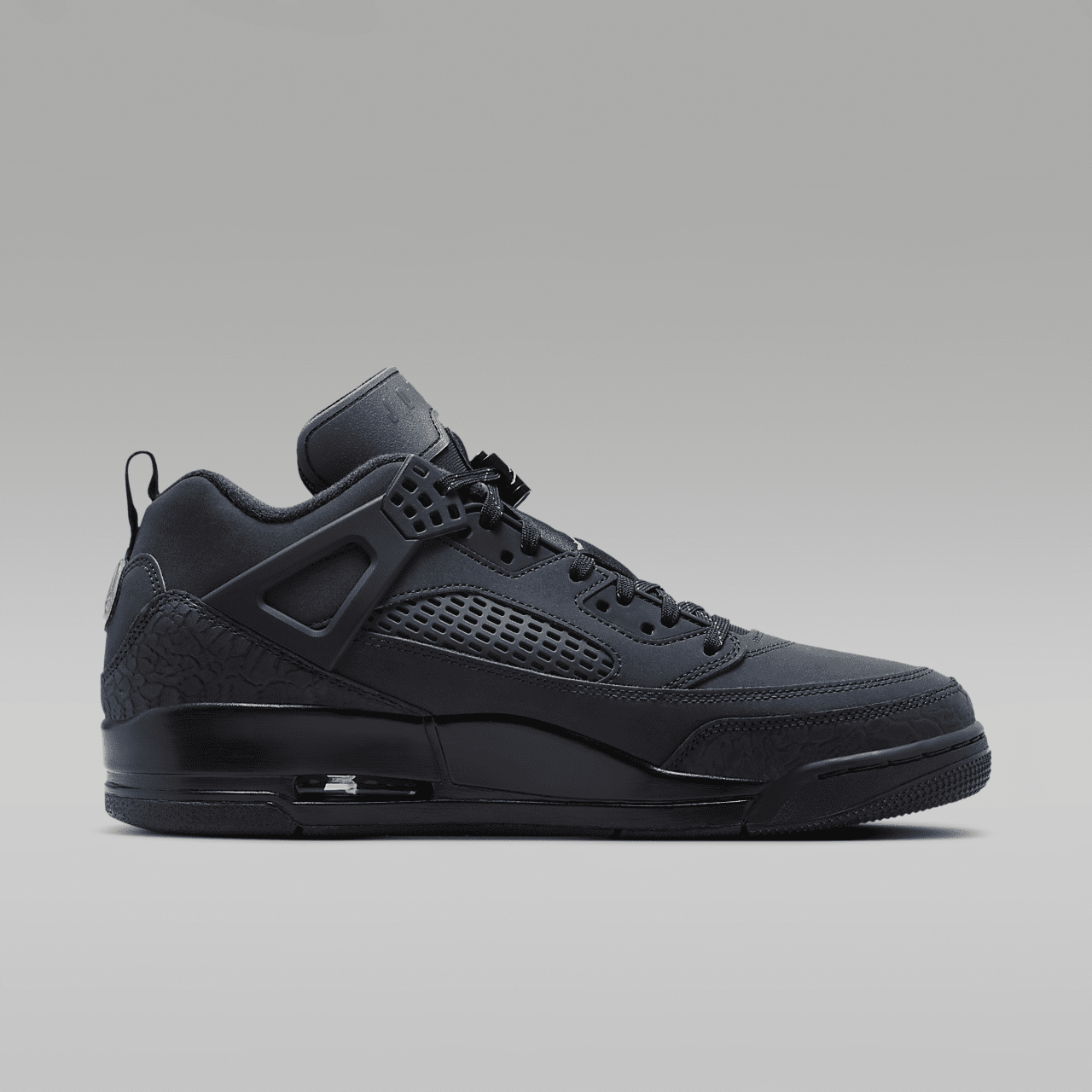 Nike Jordan Spizike Low sneaker Dark Obsidian/Light Violet Ore/Zwart/Anthracite