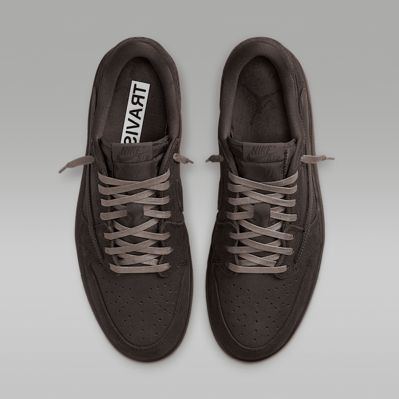 Nike Air Jordan 1 Low sneaker Dark Mocha/Velvet Brown/Zwart