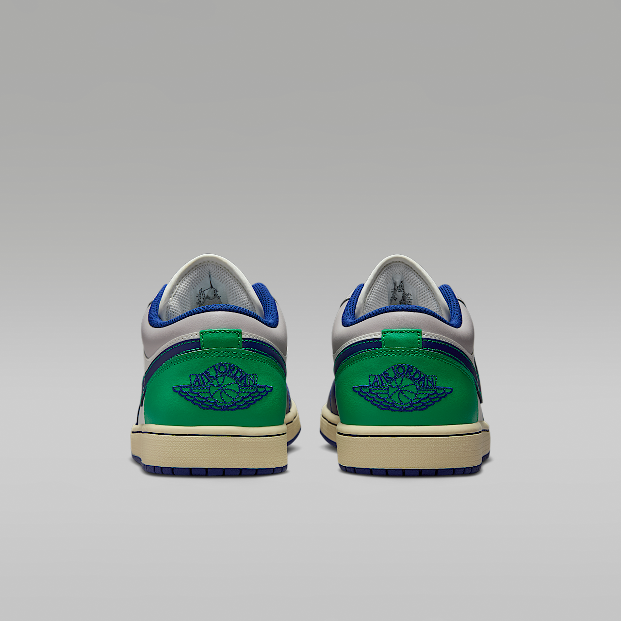 Nike Air Jordan 1 Low sneaker Sail/Stadium Green/Neutral Grey/Deep Royal Blue
