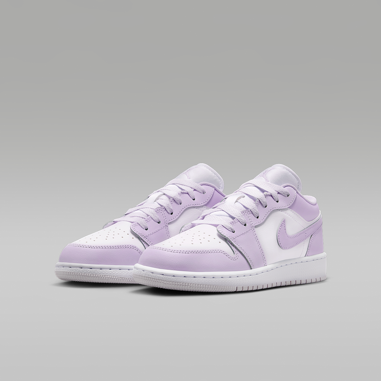 Nike Air Jordan 1 Low sneaker Barely Grape/Violet Mist/Wit