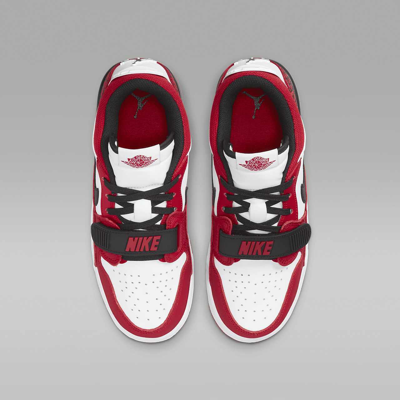 Nike Air Jordan Legacy sneaker Wit/Gym Red/Zwart
