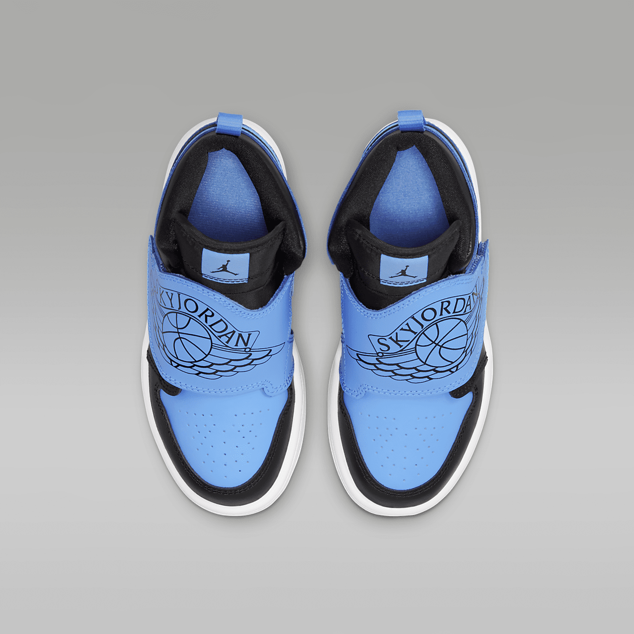 Nike  sneaker Zwart/Wit/University Blue