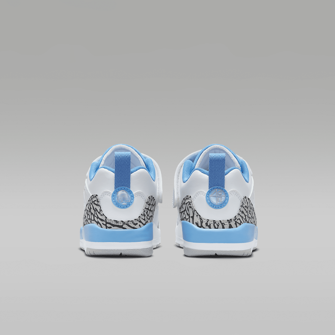 Nike Jordan Spizike Low sneaker Wit/Wolf Grey/Anthracite/University Blue
