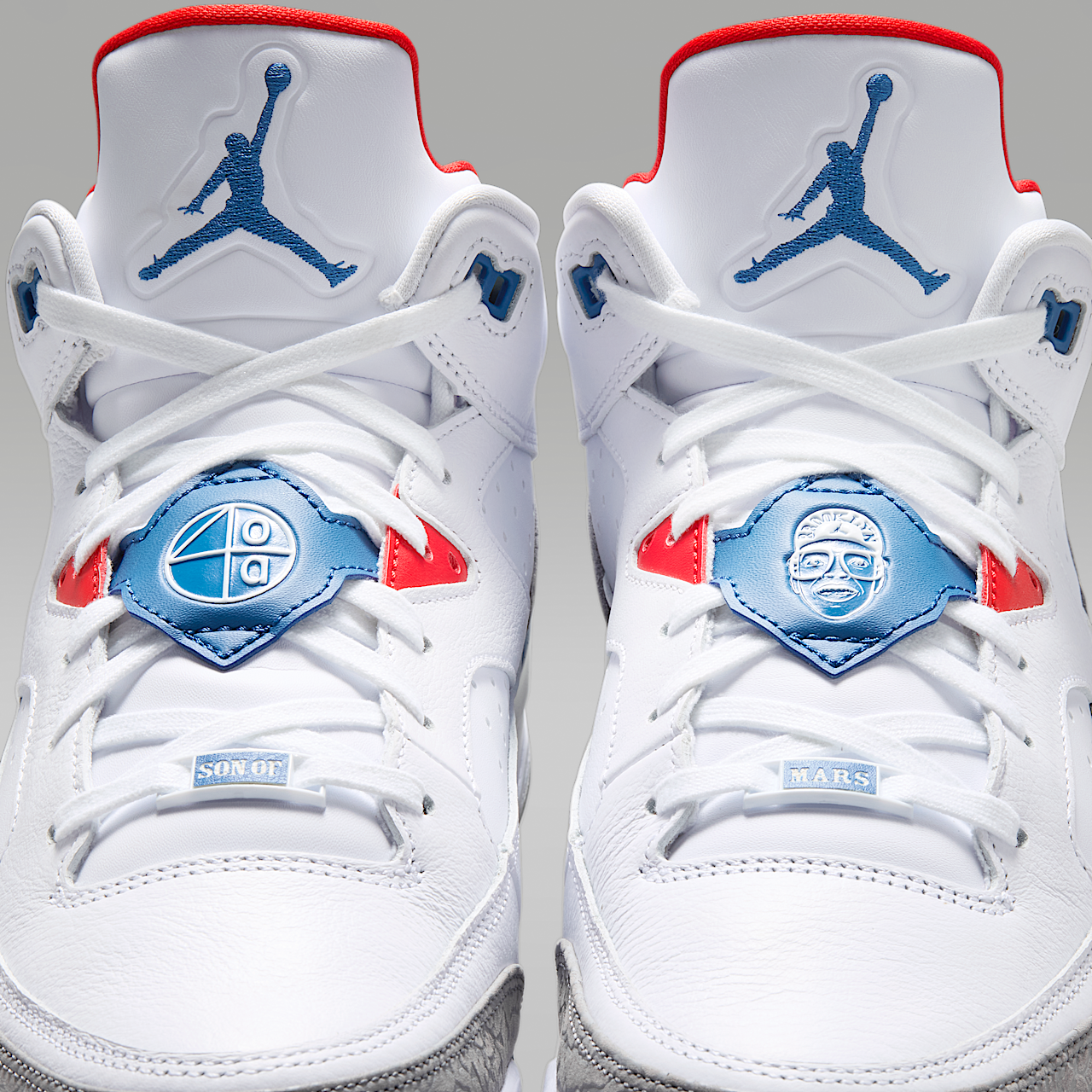 Nike  sneaker Wit/Varsity Red/Light Smoke Grey/True Blue