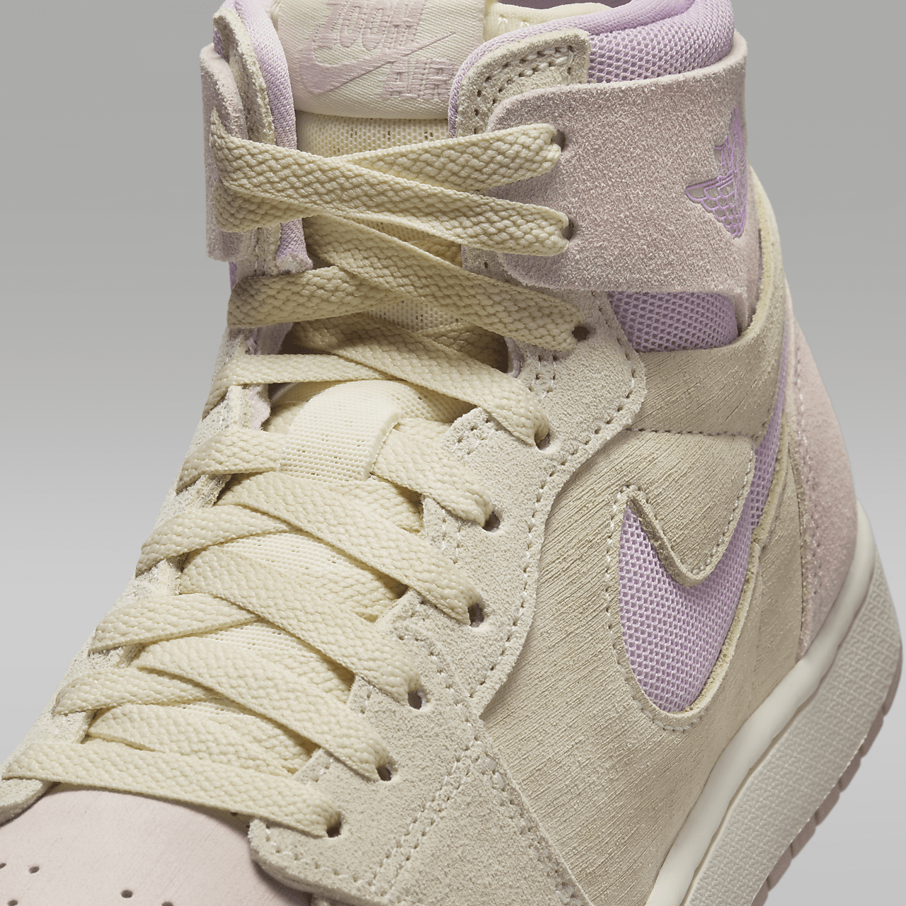 Nike Air Jordan 1 Zoom sneaker Muslin/Particle Beige/Sail/Plum Chalk