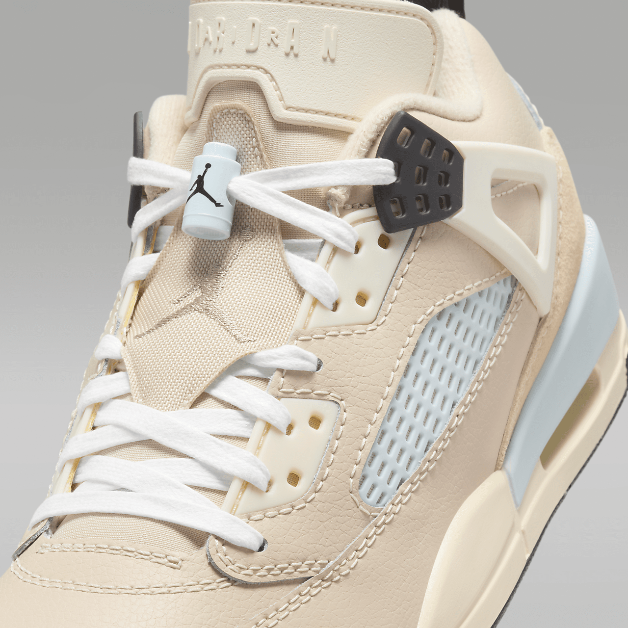 Nike Jordan Spizike Low sneaker Sanddrift/Muslin/Coconut Milk/Zwart