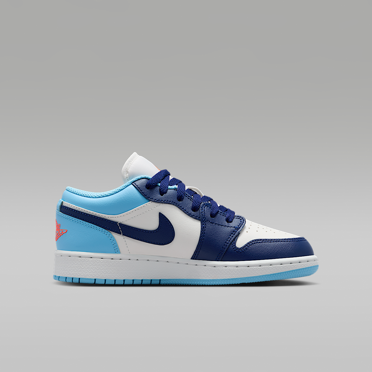 Nike Air Jordan 1 Low sneaker Sail/Blue Chill/Hot Lava/Blue Void