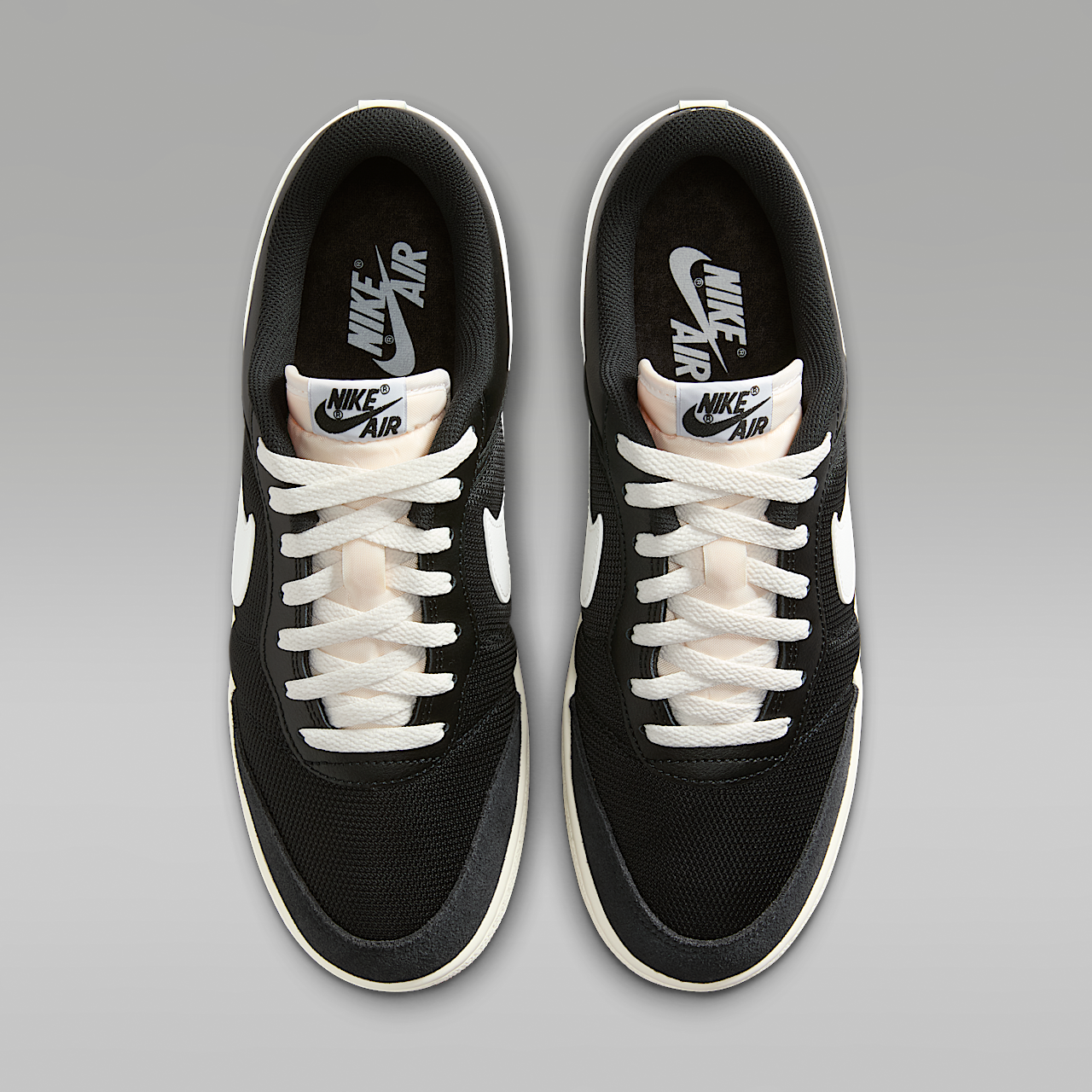 Nike Air Jordan sneaker Zwart/Anthracite/Gum Medium Brown/Summit White