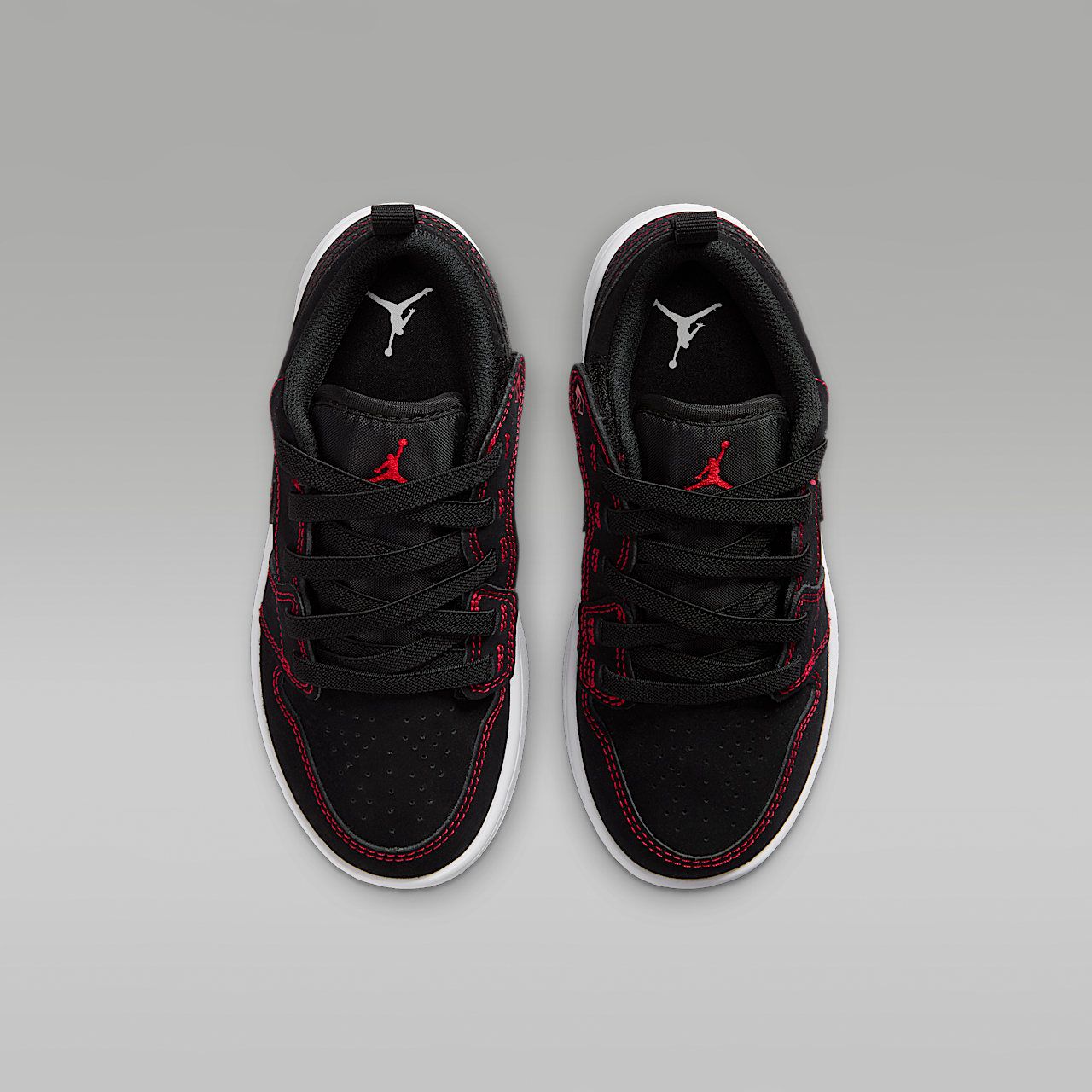 Nike  sneaker Zwart/Wit/University Red