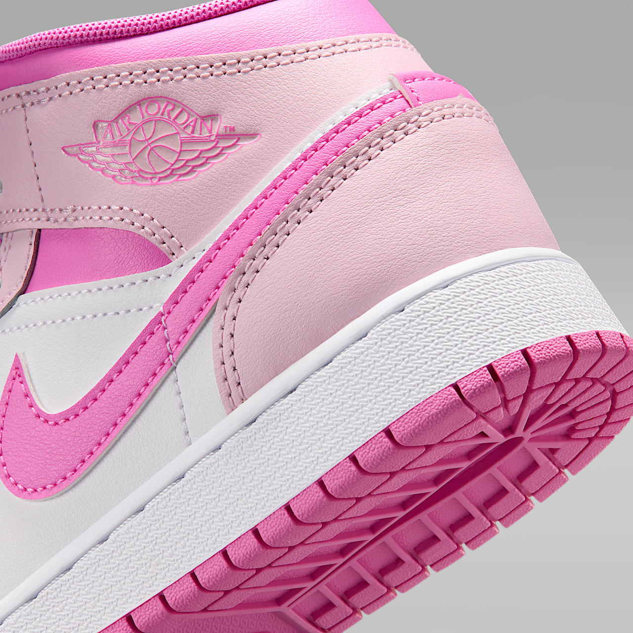Nike Air Jordan sneaker Pink Foam/China Rose/Wit/Pink Foam