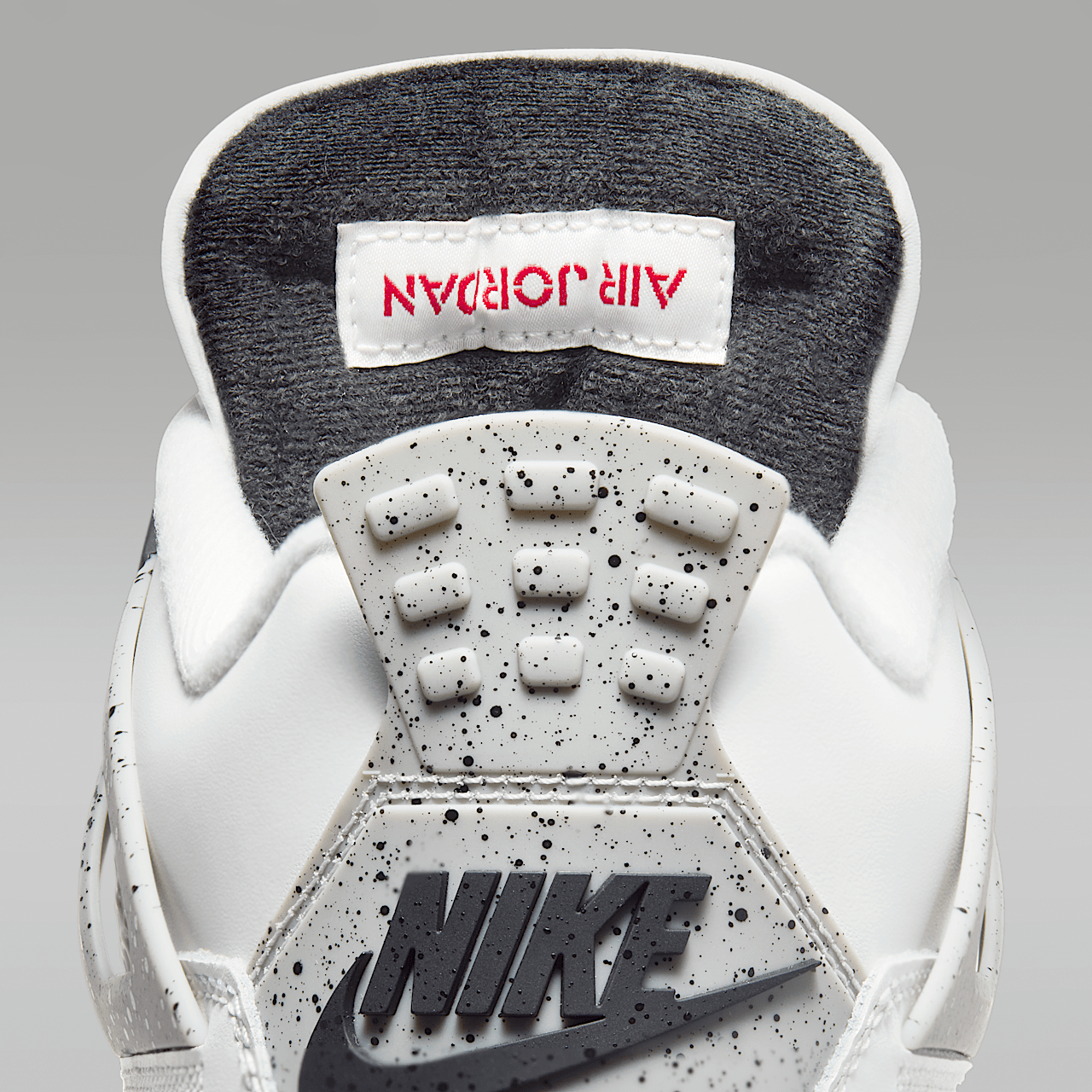 cement white jordans