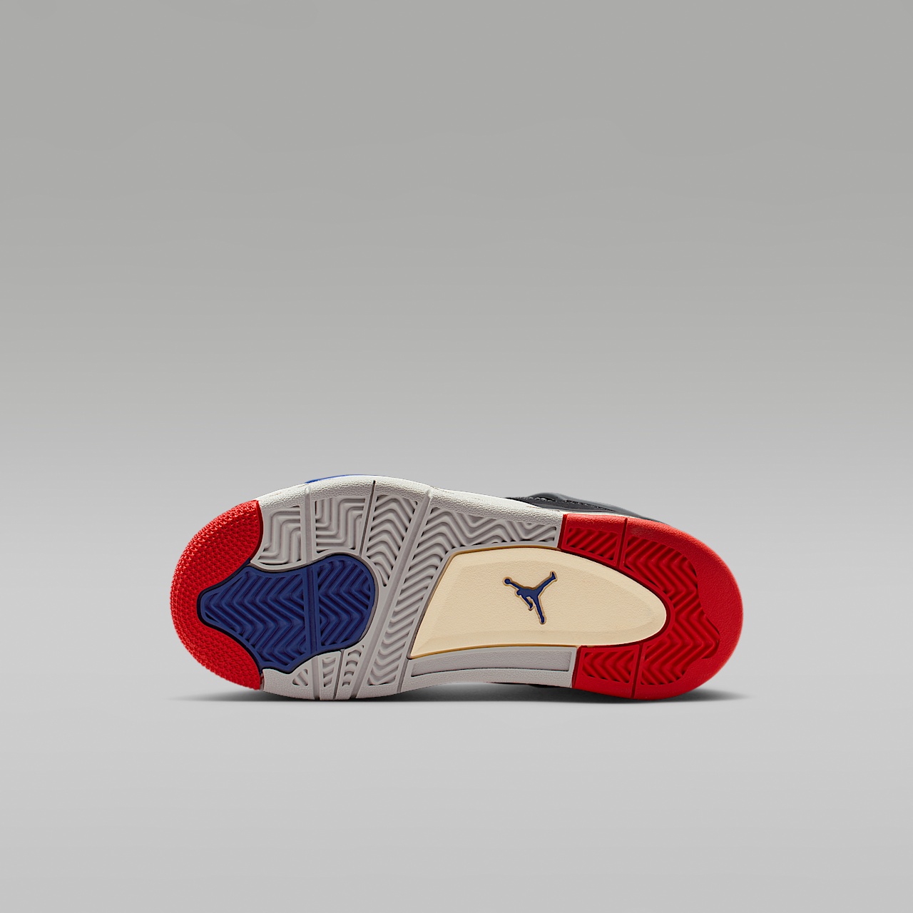 Nike  sneaker Zwart/Deep Royal Blue/Dark Smoke Grey/Fire Red