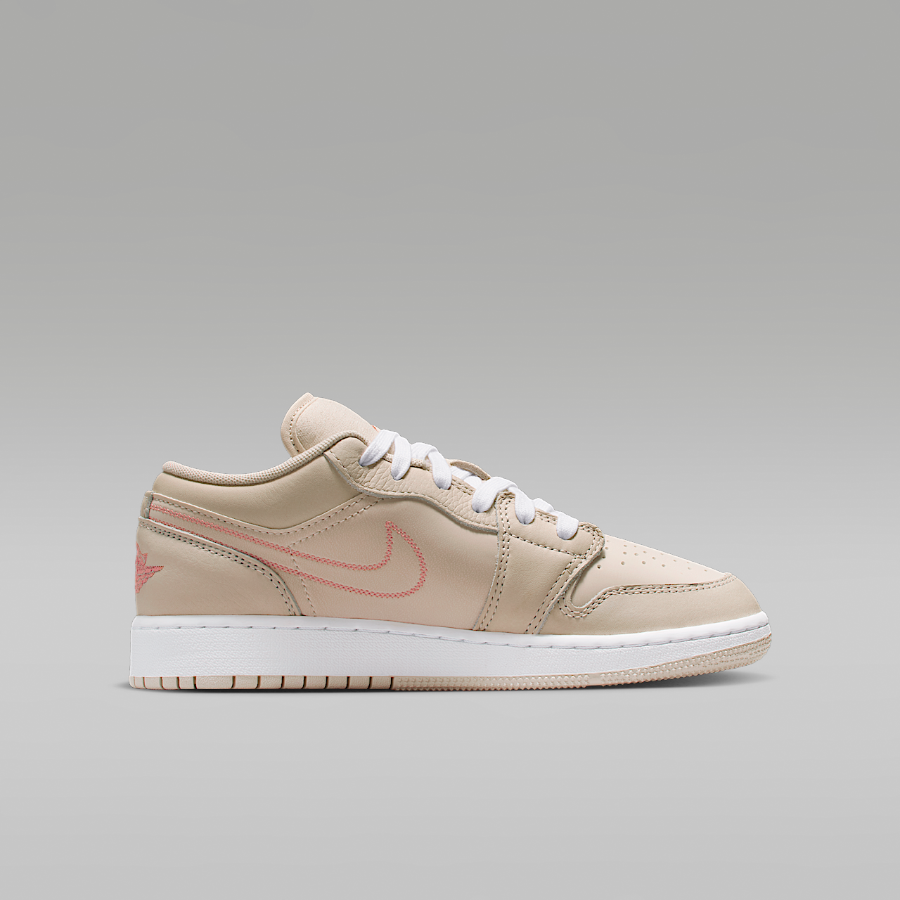 Nike Air Jordan sneaker Light Orewood Brown/Wit/Light Madder Root