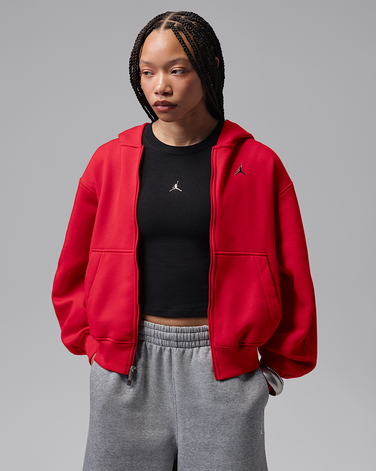 Женское худи Jordan Brooklyn Full-Zip Hoodie
