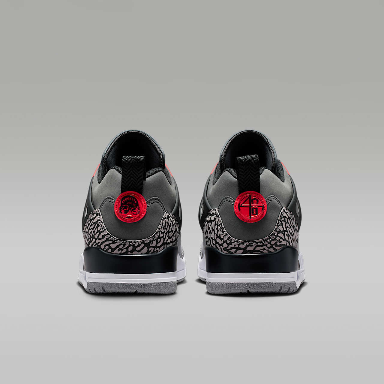 Nike Jordan Spizike Low sneaker Dark Grey/Zwart/Cement Grey/Infrared