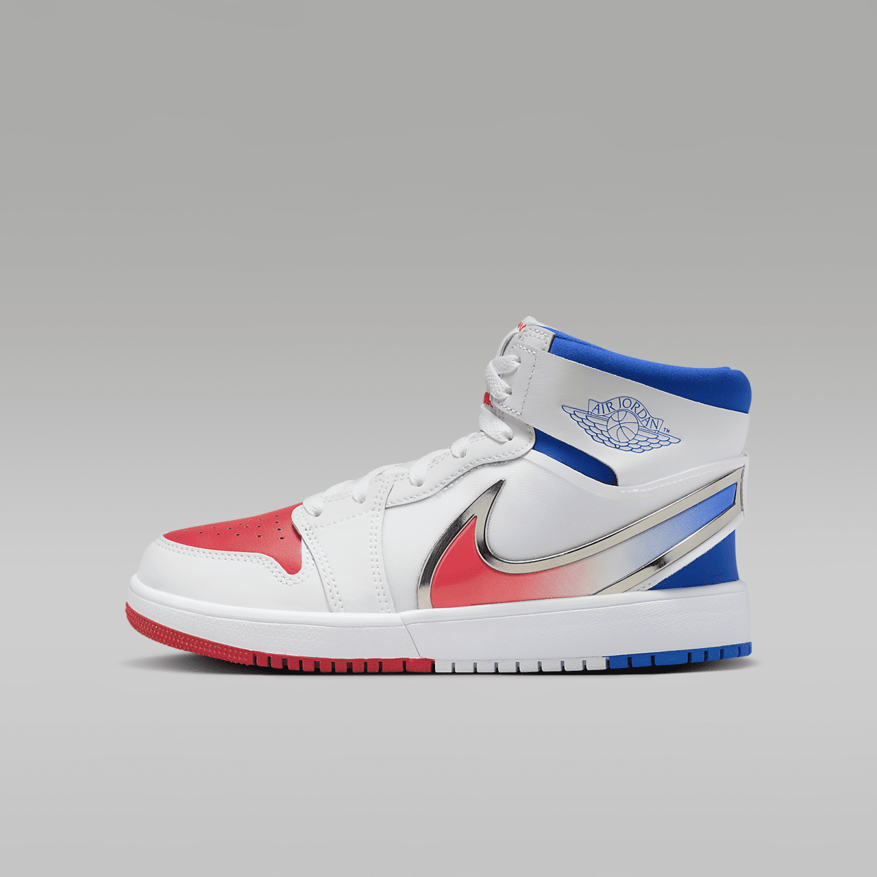 Nike  sneaker Wit/Racer Blue/Siren Red