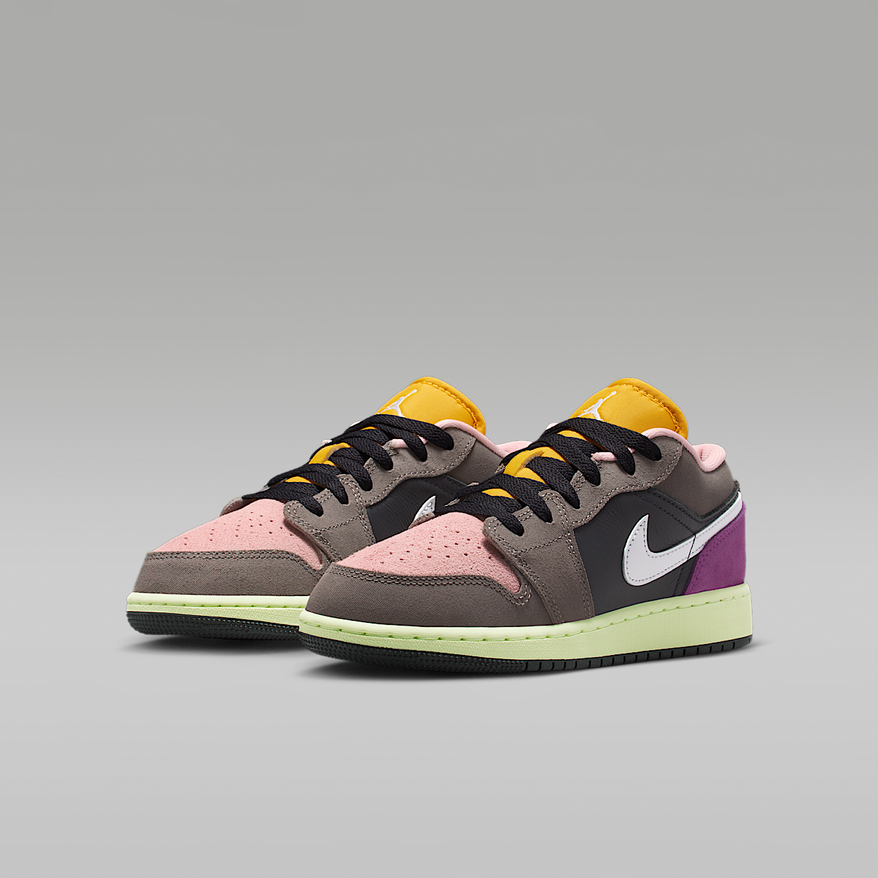 Nike Air Jordan sneaker Oil Grey/Cave Stone/Arctic Punch/Wit