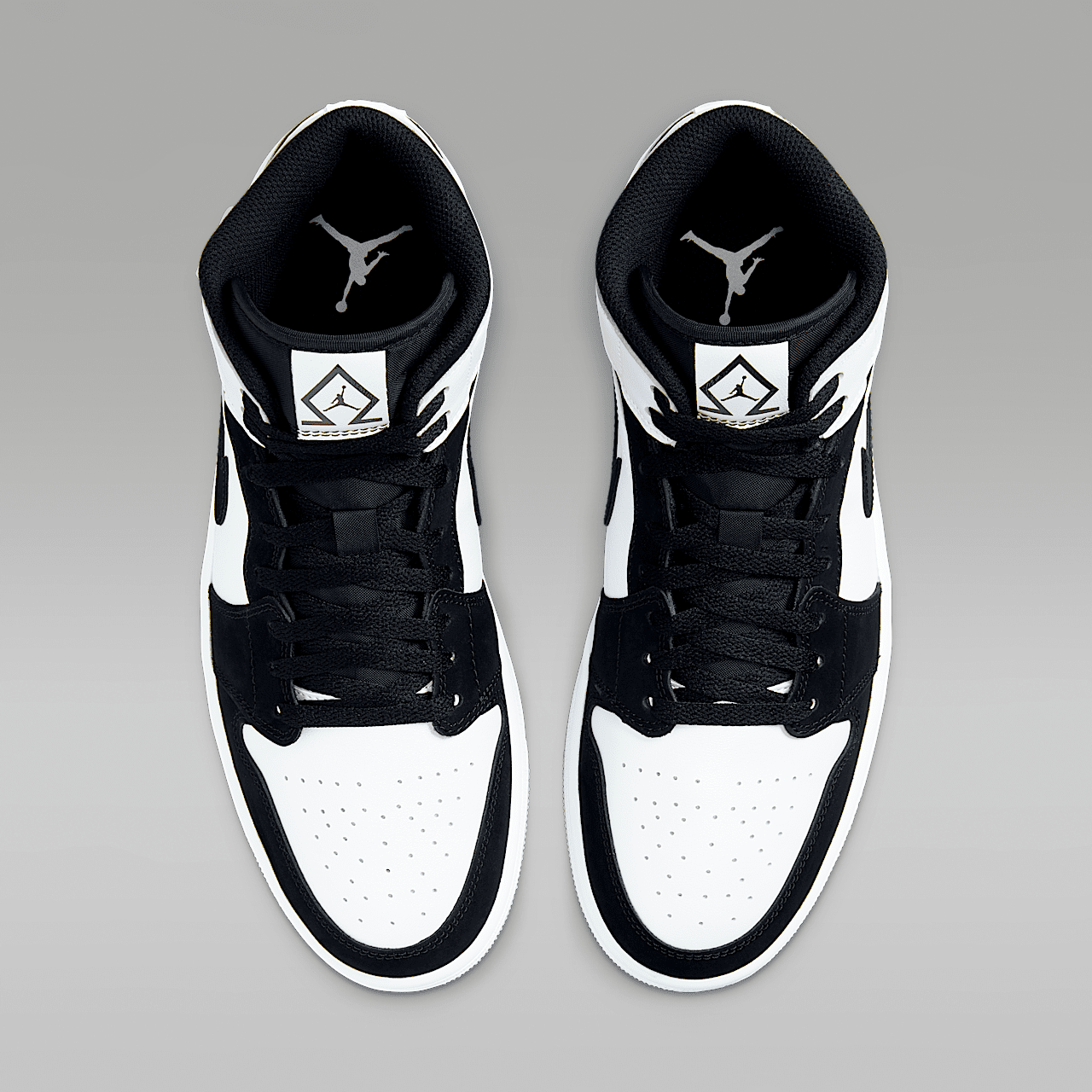 Nike Air Jordan 1 Mid sneaker Wit/Meerkleurig/Zwart